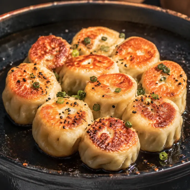 Pan-fried pork buns, 生煎包