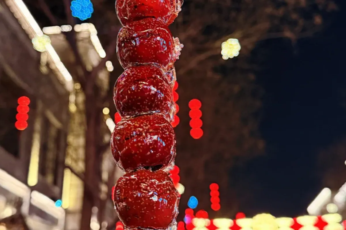 Candied hawthorn skewers, 糖葫芦